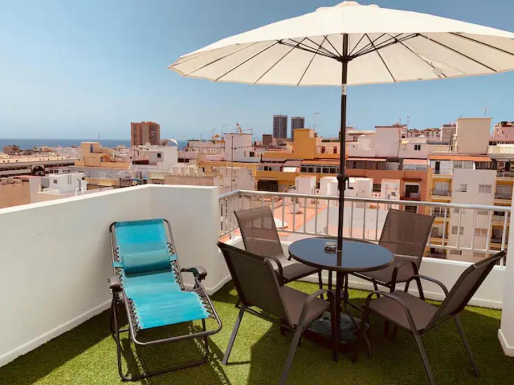 Atico Con Terraza, Centro De Santa Cruz De Tenerife Luaran gambar